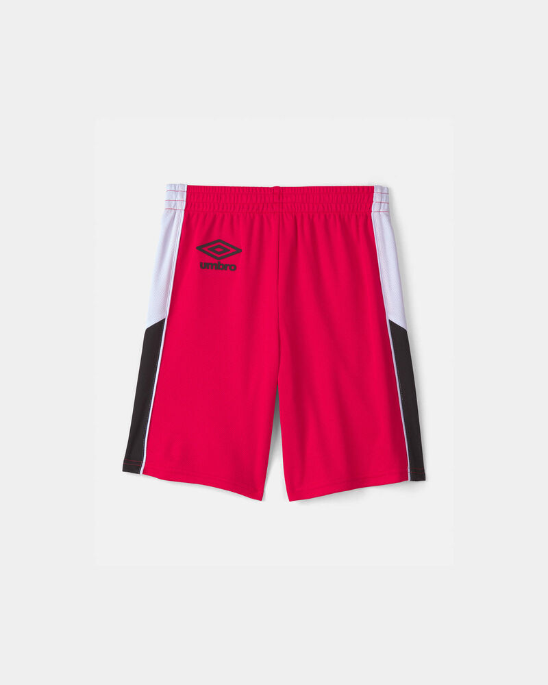 Ensemble 2 pi&egrave;ces chandail de soccer et short Umbro du Canada pour jeune - Rouge/Blanc, image 6 sur 14 diapositives