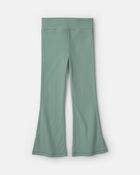 Filles - Ensemble 2 pi&egrave;ces haut manches longues &agrave; motif papillon et pantalon en molleton - Vert, image 2 sur 5 diapositives