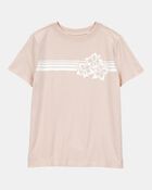 Boys Floral Short-Sleeve Graphic Tee - Khaki, image 1 of 3 slides