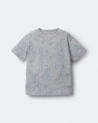 Toddler Otter Pocket Tee - Heather Grey, image 1 of 2 slides