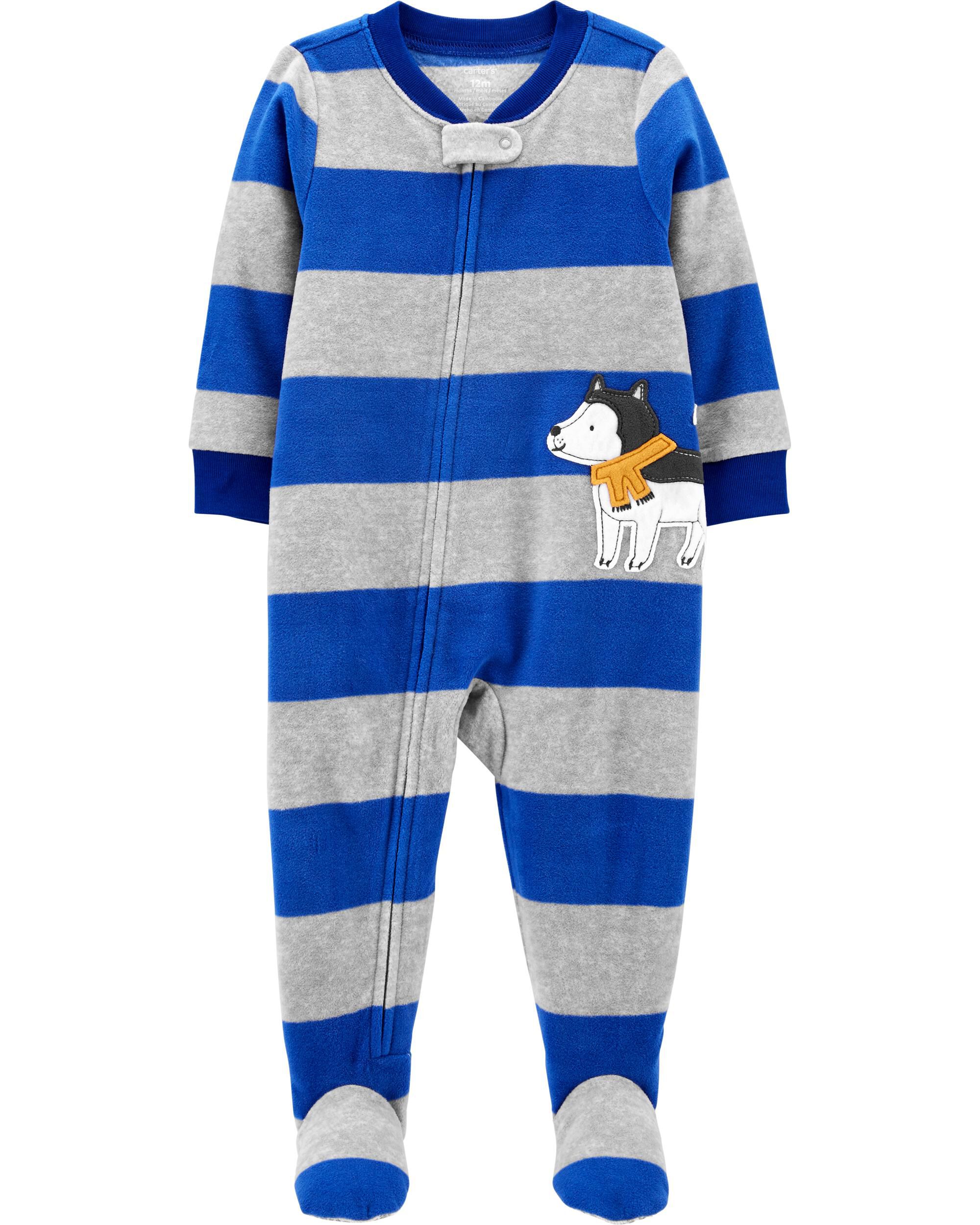 Fleece pajamas best sale carters