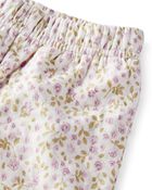 Baby 2-Piece Cardigan & Pants Set Made with Organic Cotton in Botanic Muse Print, image 2 of 4 slides