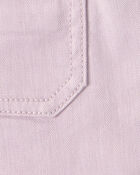 Baby Girl Twill Skirtall - Purple, image 3 of 4 slides