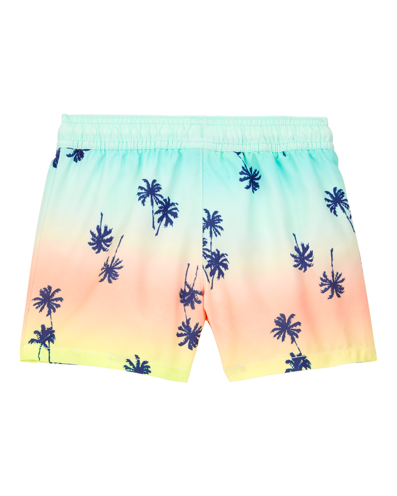 Toddler Palm Tree Swim Trunks, image 2 of 4 slides