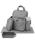 Forma Next Backpack Diaper Bag - Grey, image 3 of 7 slides
