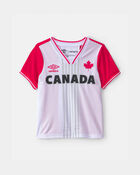 Toddler 2-Piece Umbro Canada Soccer Jersey & Short Set - Red/White/Black, image 4 of 13 slides