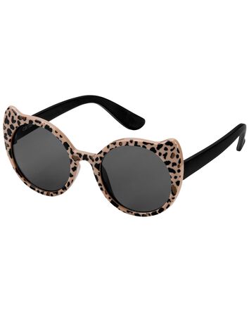 Leopard Cat Eye Sunglasses, 
