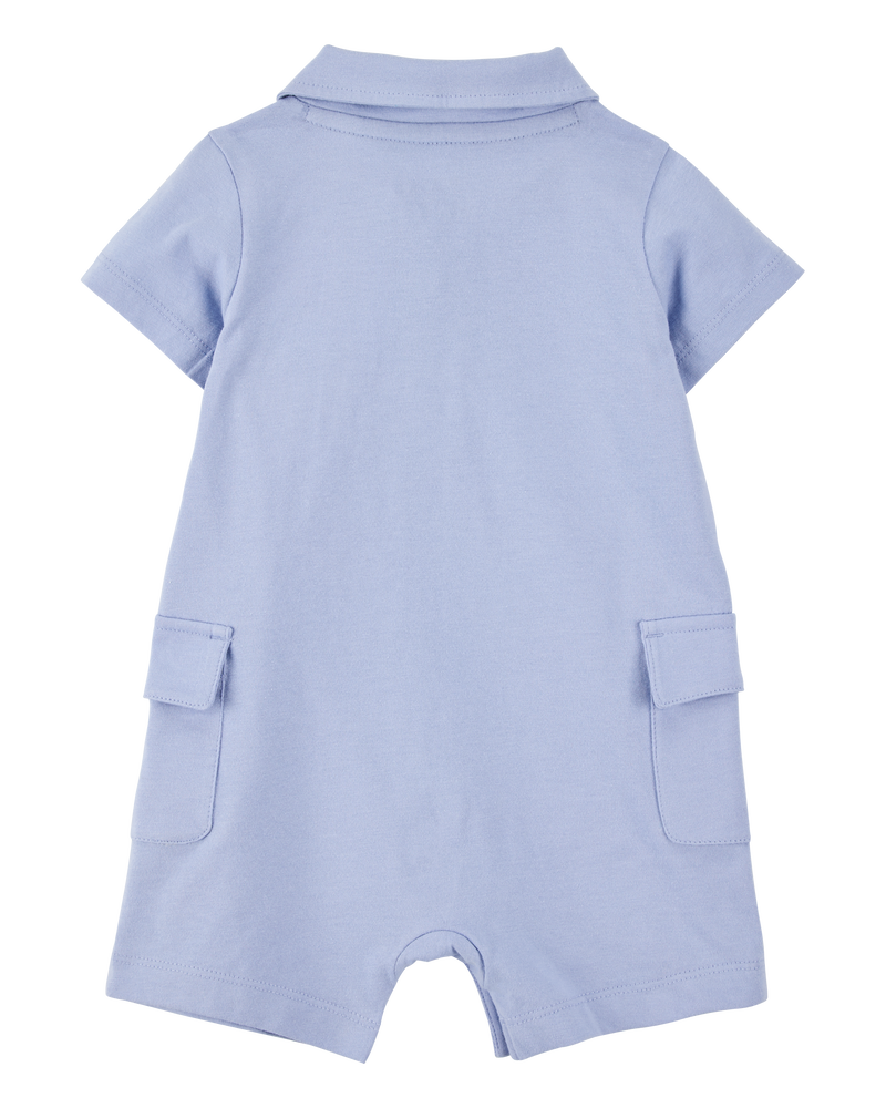 Baby Pickleball Cotton Romper, image 2 of 5 slides