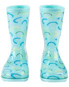 Toddler Rainbow Rain Boots, image 1 of 3 slides