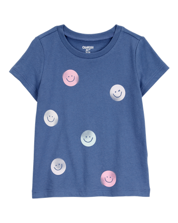 Toddler Smiley-Print Graphic Tee, 
