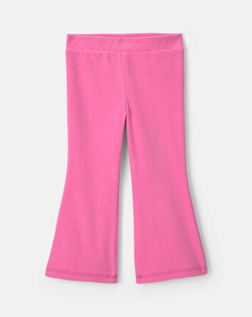 Toute-petite fille &ndash; Pantalon &agrave; enfiler en molleton &ndash; Rose, 