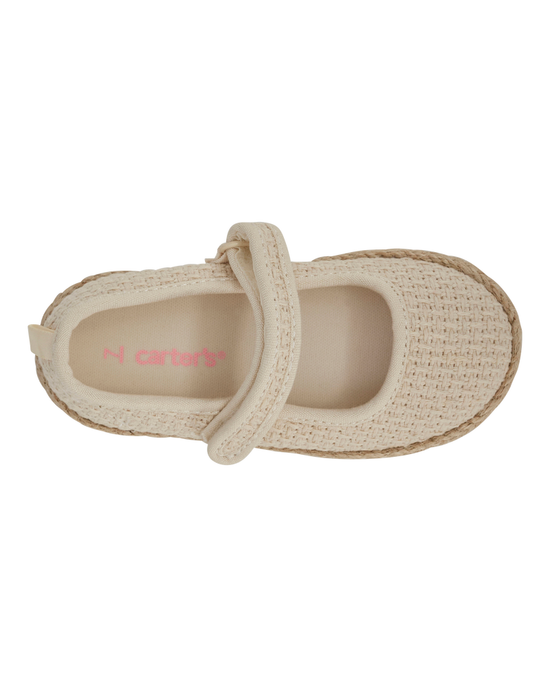 Toddler Espadrille Mary Jane Shoes, image 4 of 7 slides