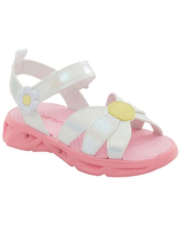 Toddler Light-Up Daisy Sandals, 
