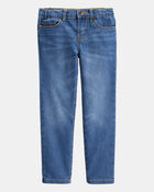 Kid Skinny Jeans in Lagoon Blue Wash, image 1 of 4 slides