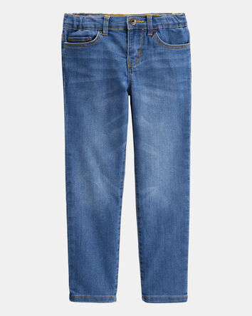 Kid Skinny Jeans in Lagoon Blue Wash, 
