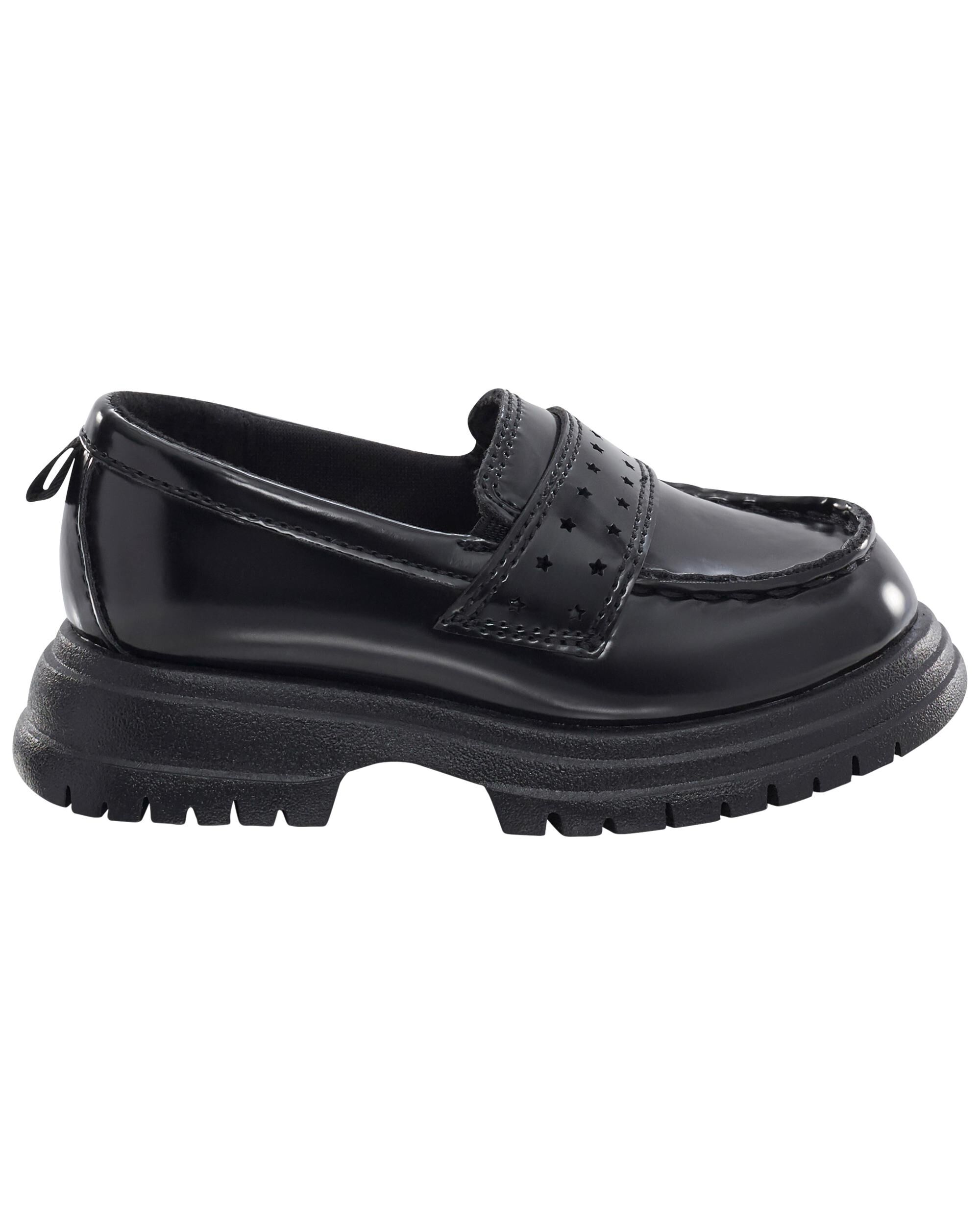 Toddler Girls Toddler Block Heeled Slip On Loafers 5 OshKosh Bgosh