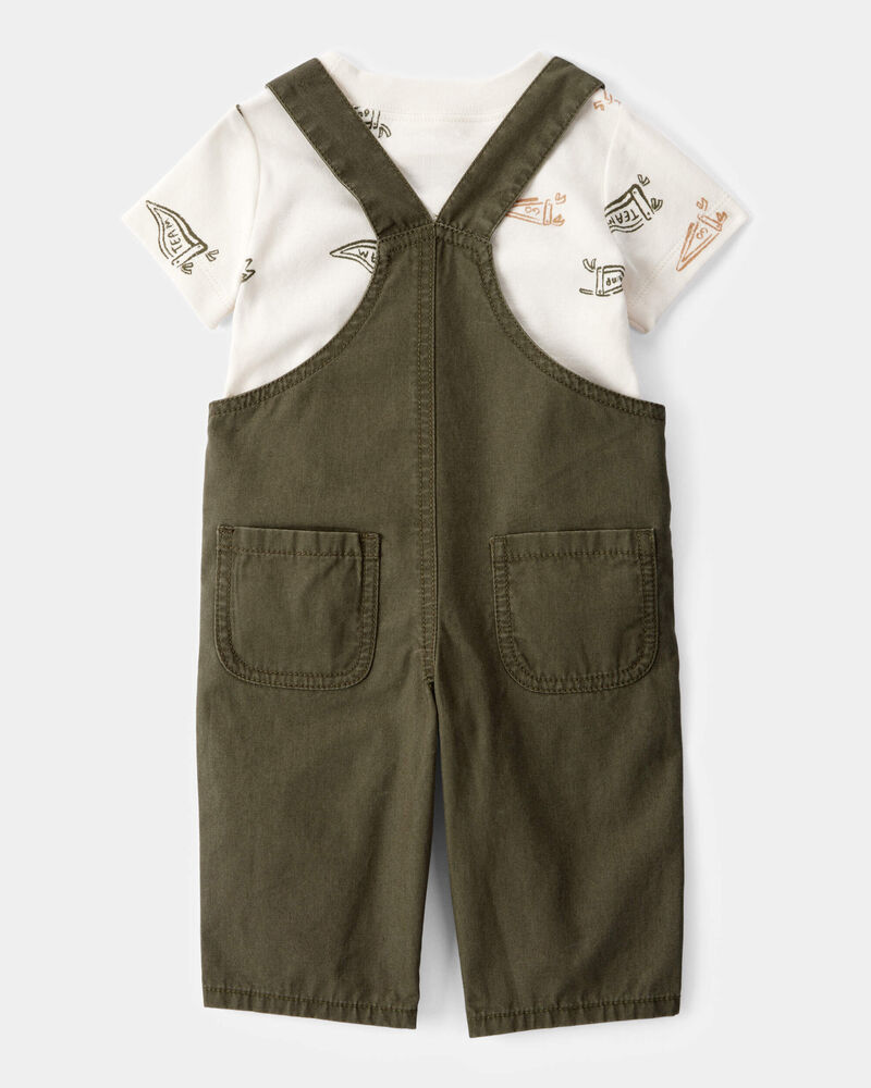 Baby 2-Piece Team Champ Tee & Overall Set, image 2 of 6 slides