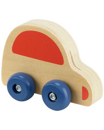 Toddler Wooden Car Push Toy, 
