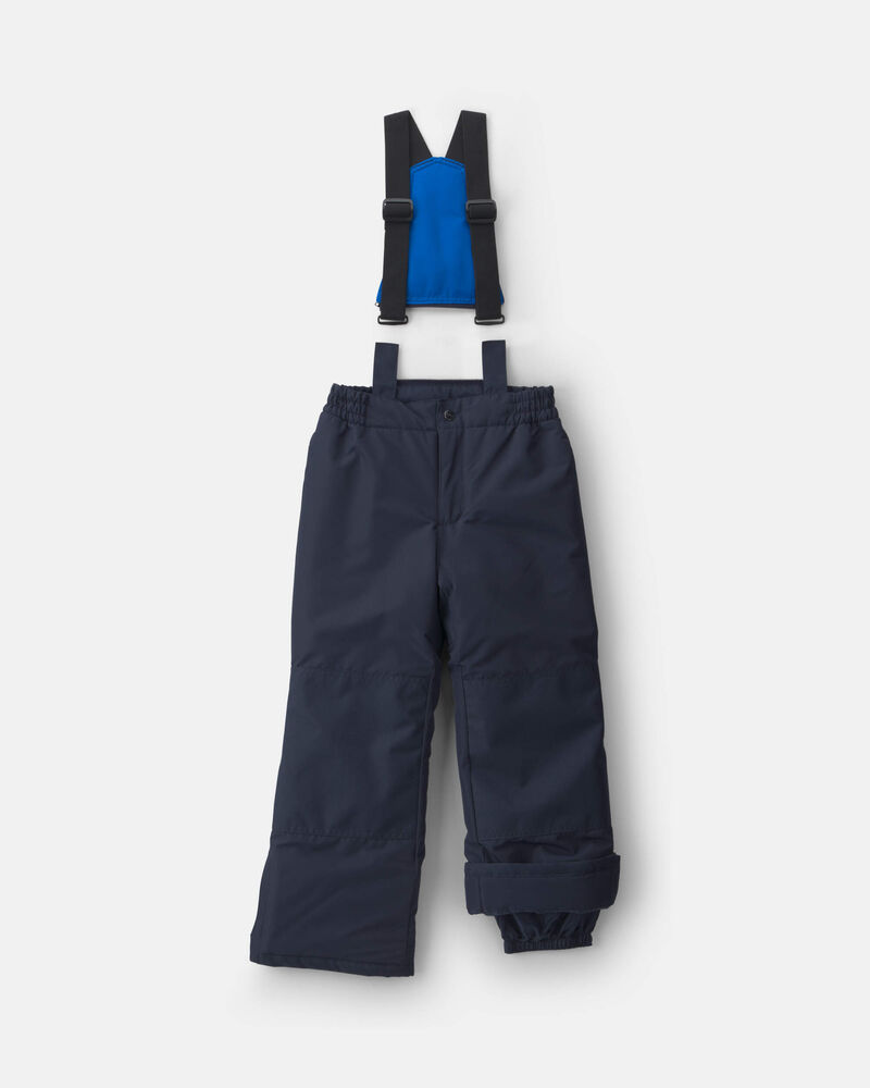 Boys  2 Piece Snowsuit With Chest Pocket- Royal Blue, image 3 of 13 slides
