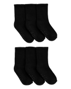 6 paires de chaussettes mi-mollet pour tout-petits, image 1 sur 2 diapositives