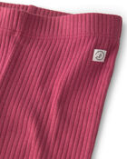 Toddler Girl 2-Pack Organic Cotton Leggings, image 3 of 6 slides