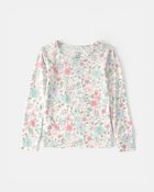Toute-petit fille - Ensemble pyjama 2 pi&egrave;ces PurelySoft, jardin de papillons, image 3 sur 6 diapositives