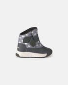 Boys SOREL Whitney&trade; III Strap Mid Snow Boot- Grey, image 3 of 3 slides