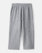 Toddler Boy Fleece Joggers - Grey, image 2 of 4 slides