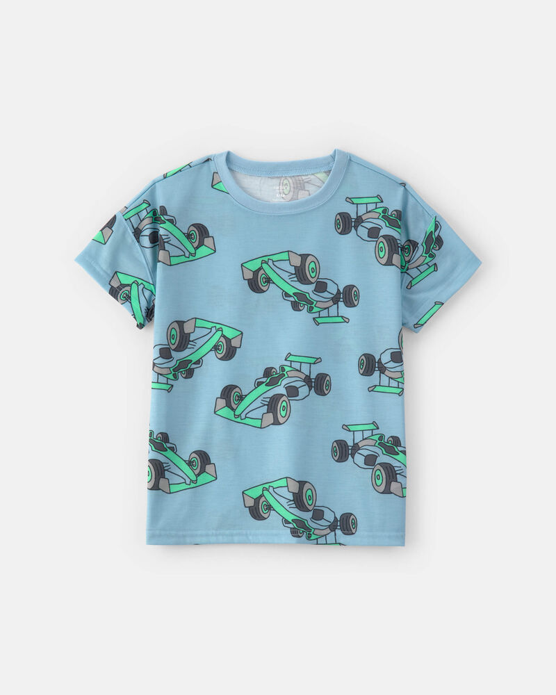 Boys 2-Piece Race Car Pyjama Set, image 2 of 6 slides