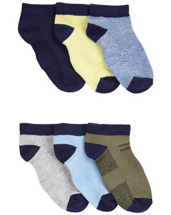Kid 6-Pack Athletic Socks, 