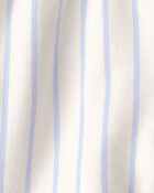 Baby 2-Piece Lighthouse Top & Short Set - Blue/Ivory, image 2 of 4 slides