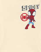 Toddler Boy Marvel&trade; Spider-Man Short-Sleeve Graphic Tee - Cream, image 2 of 3 slides