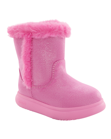 Toddler Fur Lined Boots, 