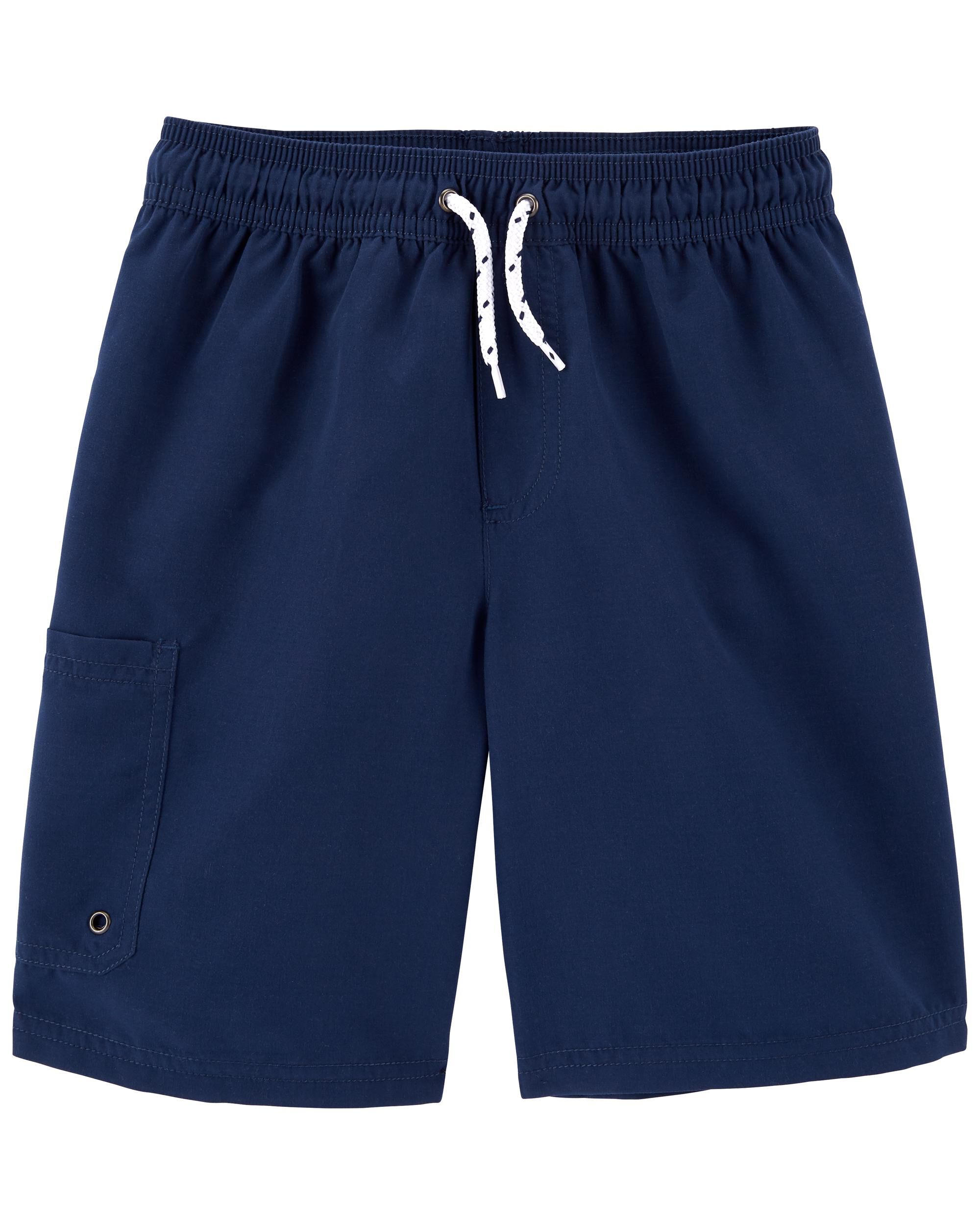 Neon blue clearance swim trunks