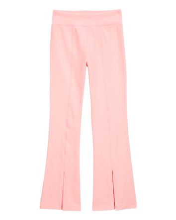 Kid Split Hem High-Rise Pants - Pink, 