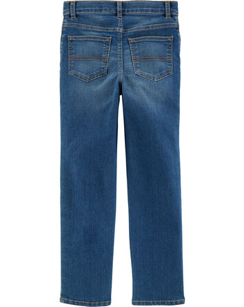 Straight Jeans (Slim Fit) In Anchor DarkWash, 