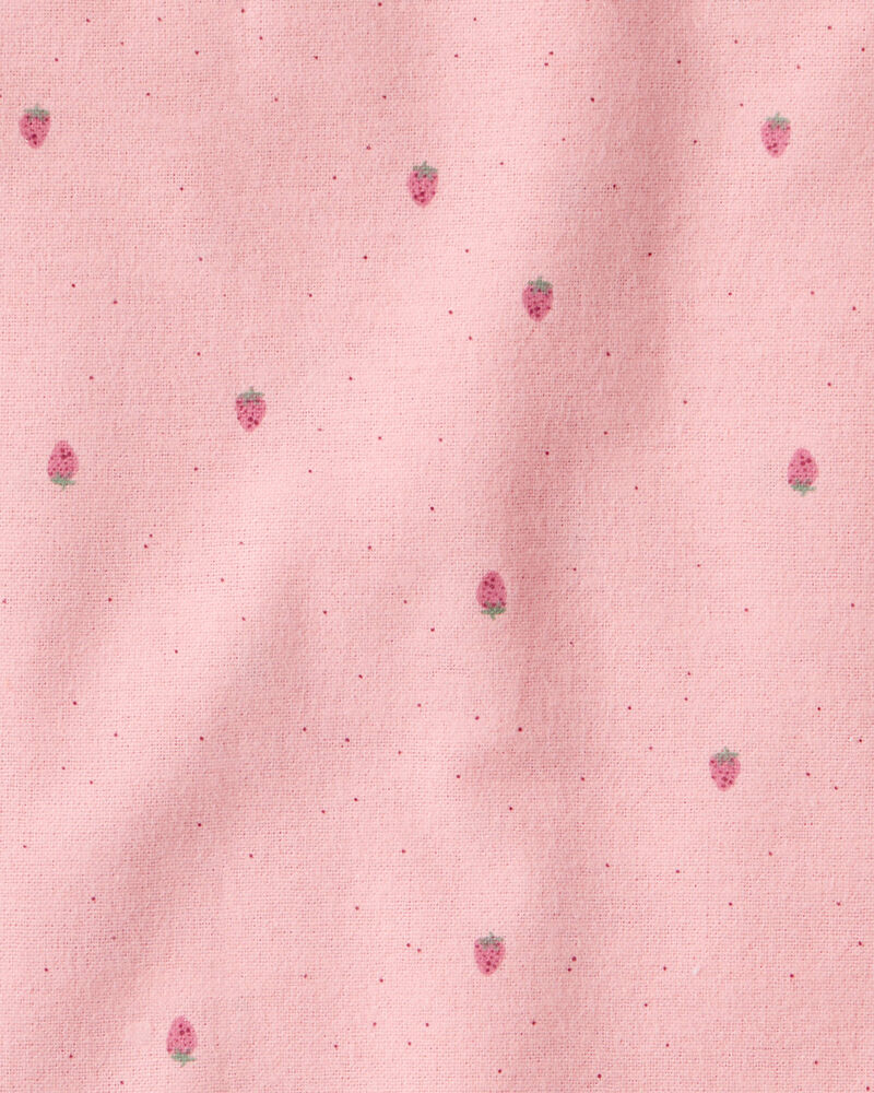 Baby Girl 4-Pack Fruit Print Receiving Blankets, image 5 of 5 slides