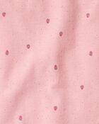 Baby Girl 4-Pack Fruit Print Receiving Blankets, image 5 of 5 slides