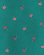 Toddler Girl 2-Piece Heart & Floral Fleece Long-Sleeve Top & Pant Set &ndash; Green, image 4 of 5 slides