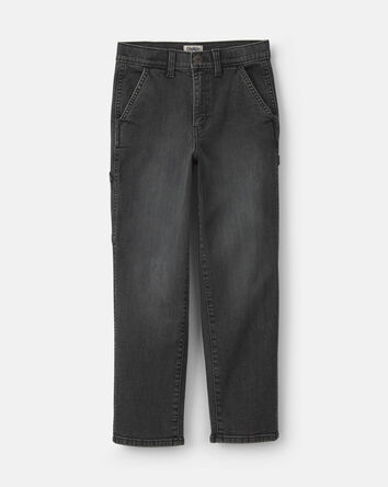 Gar&ccedil;ons - Pantalons ample en denim - D&eacute;lav&eacute; charbon, 