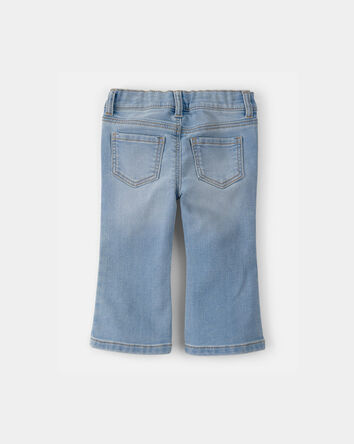 Baby Girl Denim Flare Jeans - Light Wash, 
