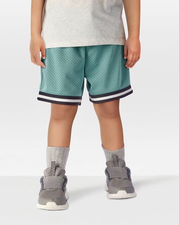 Toddler Fan-Favourite Mesh Short - Teal, 
