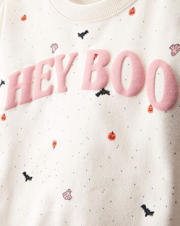 Bébé Ensemble d’Halloween 2 pièces Hey Boo - Crème, 