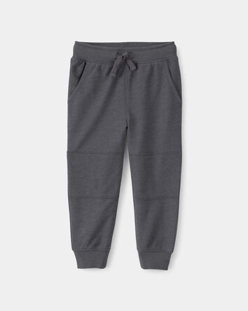 Toddler Boy French Terry Joggers - Grey, 