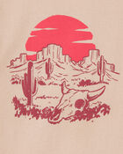 Kid Desert Landscape Graphic Tee - Khaki, image 2 of 3 slides