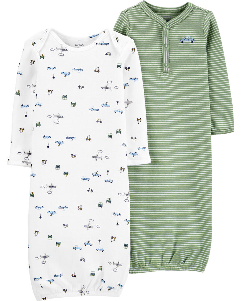 Carters 2-Pack Sleeper Gowns