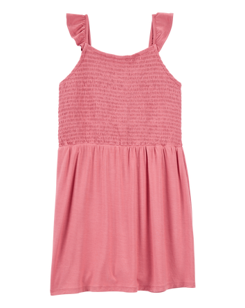 Kid Smocked Tank Dress, 
