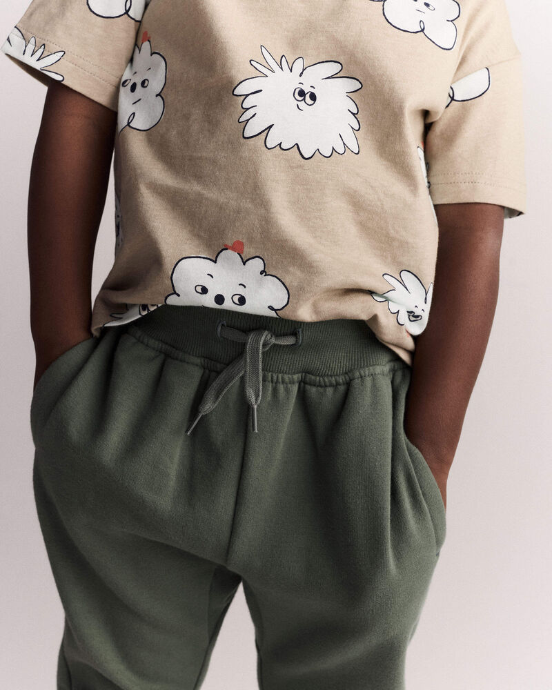 Toddler City Park&trade; Jogger Pant - Olive, image 3 of 7 slides
