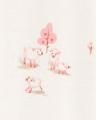 Baby 2-Pack 2-Way Zip Cotton Sleepers, image 3 of 5 slides