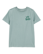 Kid 'My Bad' Short-Sleeve Graphic Tee - Green, image 1 of 5 slides